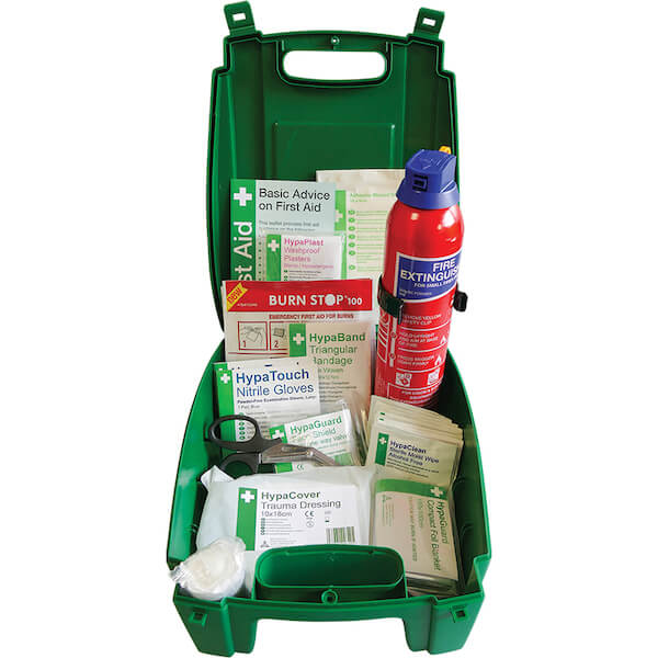Evolution K3500XVH Car and Taxi First Aid Kit with Fire Extinguisher